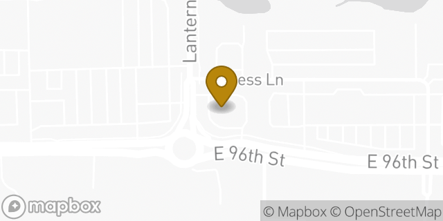Map showing the location of Chase Bank in Fishers, IN 46037