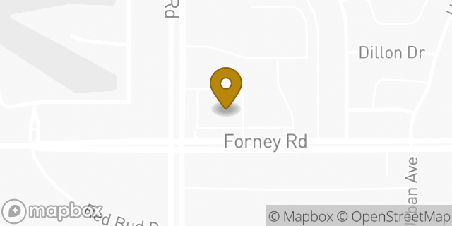 Map showing the location of ATM Walgreens in Dallas, TX