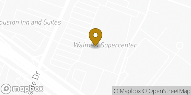 Map showing the location of McDonald's in Houston, TX 77023