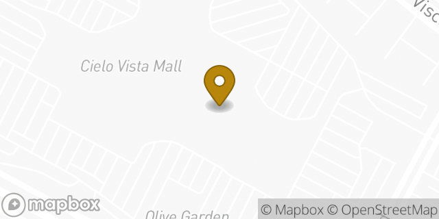 Map showing the location of Olive Garden Italian Restaurant in El Paso, TX 79925
