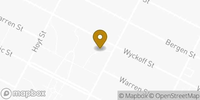 Map showing the location of Amazon Locker - Serge in Brooklyn, NY 11217