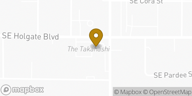 Map showing the location of Amazon Locker - Tobia in Portland, OR 97266