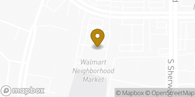 Map showing the location of Walmart Neighborhood Market in Baton Rouge, LA 70816