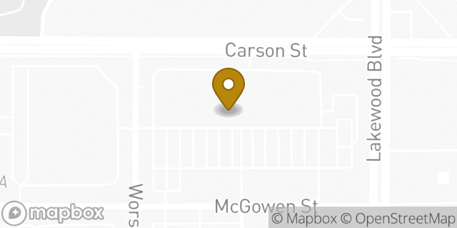 Map showing the location of T.J. Maxx in Long Beach, CA 90808