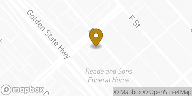 Map showing the location of Amazon Locker - Tablespoon in Fresno, CA 93706