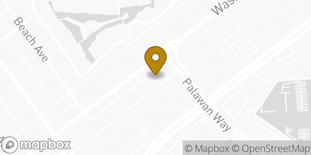 Map showing the location of The UPS Store in Marina del Rey, CA 90292