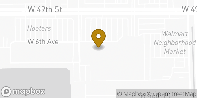 Map showing the location of Amazon Locker - Oli in Hialeah, FL 33012