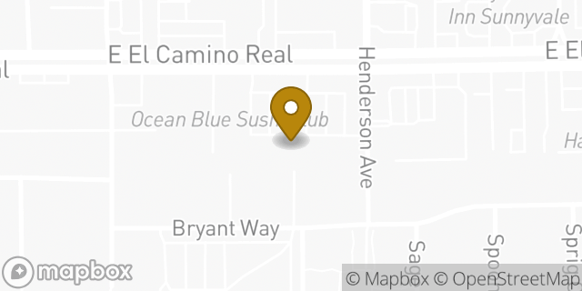 Map showing the location of The UPS Store in Sunnyvale, CA 94087