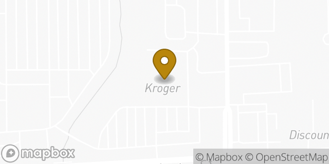 Map showing the location of Kroger in Indianapolis, IN 46229