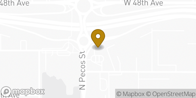 Map showing the location of Amazon Locker - Aileen in Denver, CO 80211