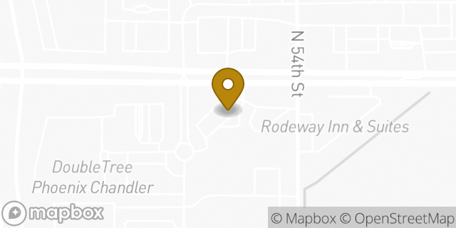 Map showing the location of Chandler & Southgate in Chandler, AZ 85226
