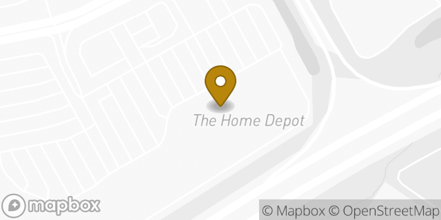 Map showing the location of The Home Depot in Mt Laurel, NJ 08054