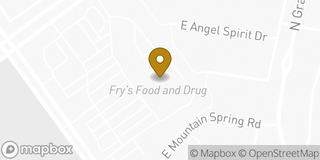 Map showing the location of Frys Money Services in Scottsdale, AZ 85255