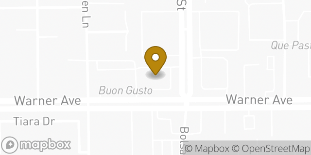 Map showing the location of ATM Walgreens in Huntington Beach, CA