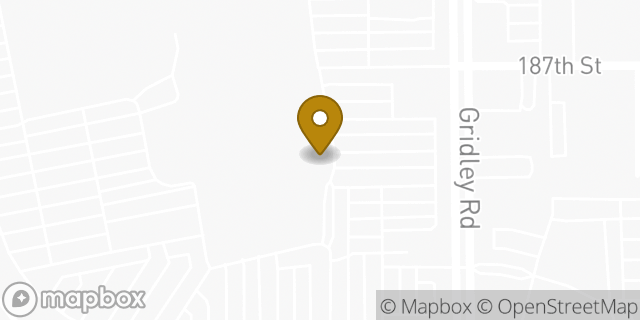 Map showing the location of Chipotle Mexican Grill in Cerritos, CA 90703