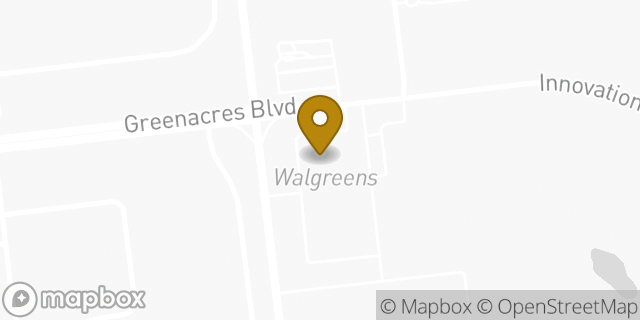 Map showing the location of ATM Walgreens in Bossier City, LA 71111