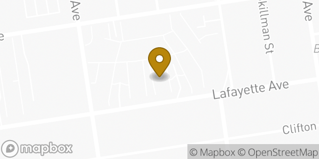 Map showing the location of Amazon Locker - Hark in Brooklyn, NY 11205