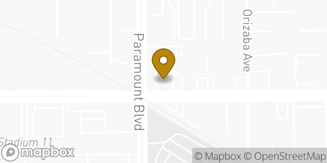 Map showing the location of Amazon Locker - Jetport in Paramount, CA 90723