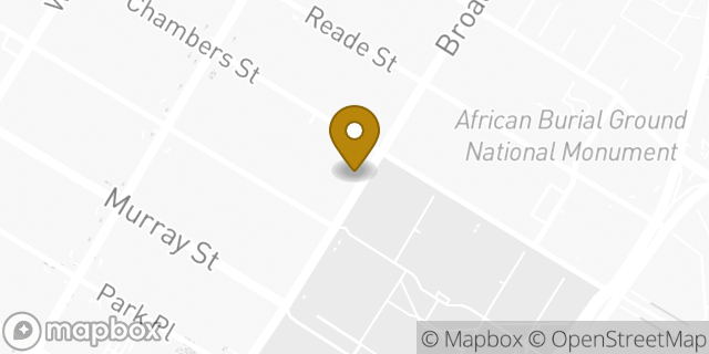 Map showing the location of Chase Mortgage in New York, NY 10007
