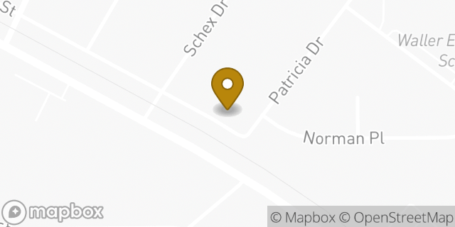 Map showing the location of Bossier City Church of Christ in Bossier City, LA 71112
