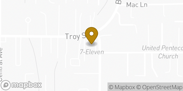 Map showing the location of Amazon Locker - Truchas in Spring Valley, CA 91977