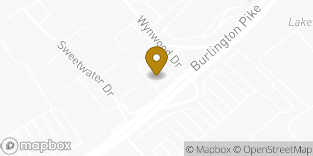 Map showing the location of Starbucks in Cinnaminson Twp, NJ 08077