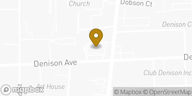 Map showing the location of McDonald's in Cleveland, OH 44109