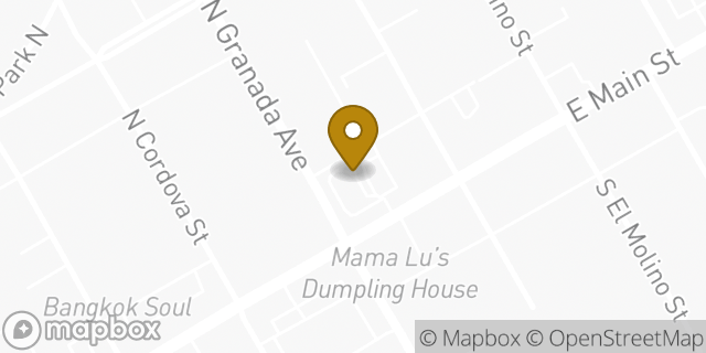 Map showing the location of McDonald's in Alhambra, CA 91801