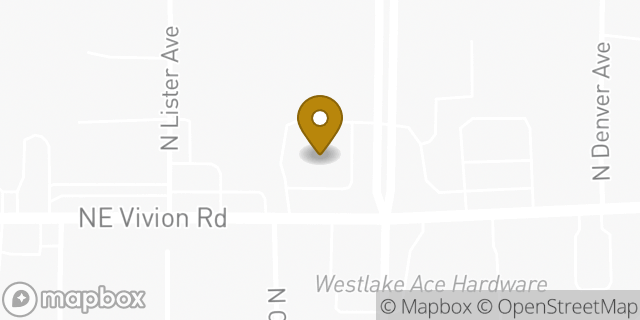 Map showing the location of Minute Clinic in Kansas City, MO 64119