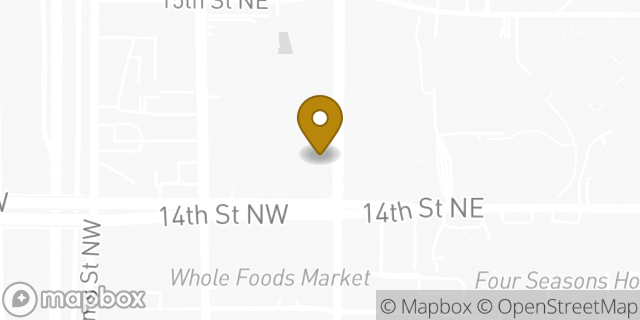 Map showing the location of Regions Bank in Atlanta, GA 30309