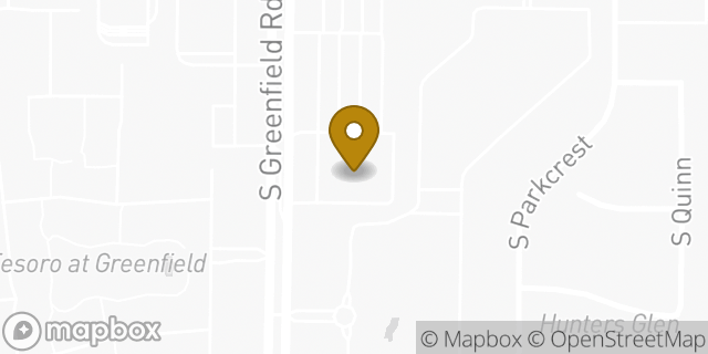 Map showing the location of ATM Walgreens in Mesa, AZ