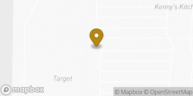 Map showing the location of Target Anchorage NE in Anchorage, AK 99504