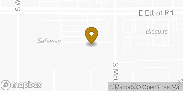 Map showing the location of The UPS Store in Tempe, AZ 85284