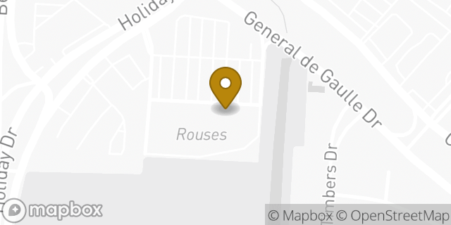Map showing the location of Planet Fitness in New Orleans, LA 70114
