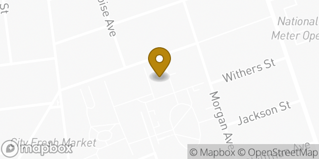 Map showing the location of Amazon Locker - Alta in Brooklyn, NY 11222