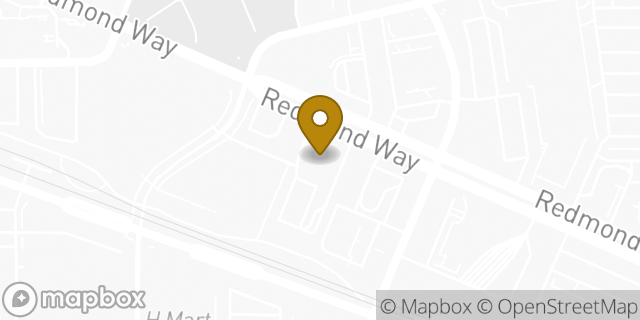 Map showing the location of McDonald's in Redmond, WA 98052