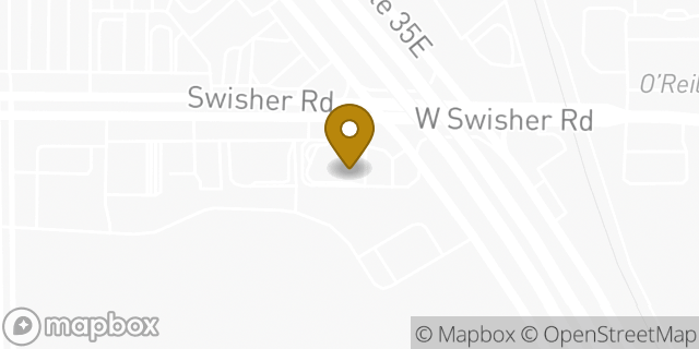 Map showing the location of McDonald's in Hickory Creek, TX 75065