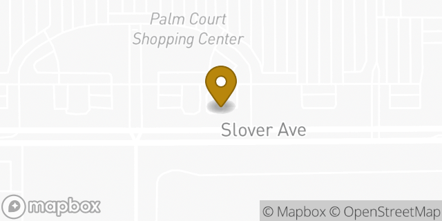 Map showing the location of Starbucks Coffee Company in Fontana, CA 92337