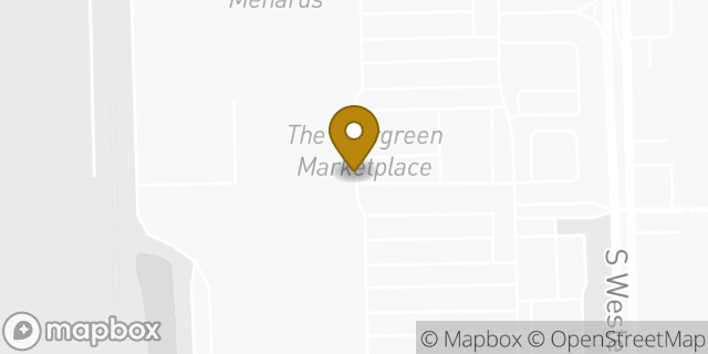 Map showing the location of Amazon Locker - Thermals in Evergreen Park, IL 60805
